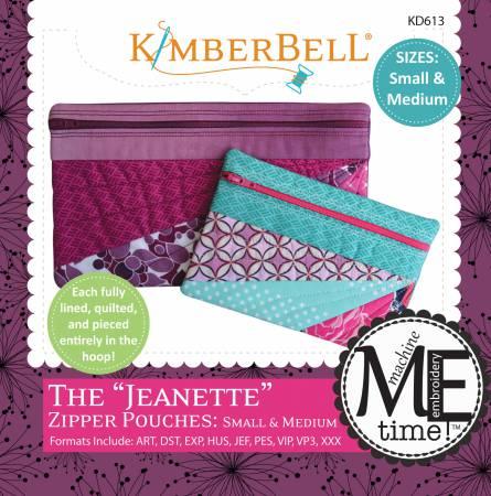 KB The Jeanette Zip Pouches - The Sewing Gallery