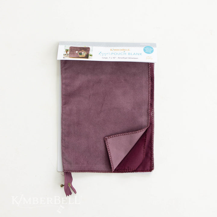 Zipper Pouch Blank Amethyst