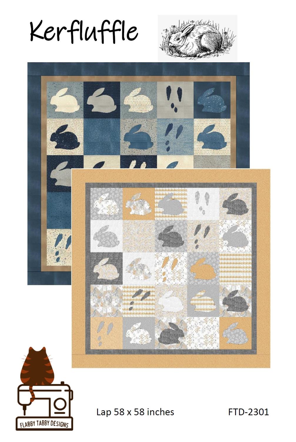 Kerfluffle Quilt Pattern by Flabby Tabby Designs – The Sewing Gallery