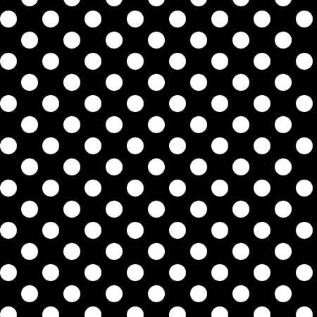 Kimberbell Black Polka Dots