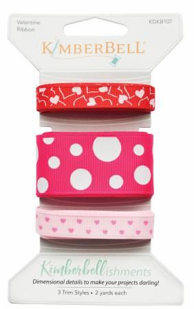 Kimberbellishments Valentine Ribbon Set - The Sewing Gallery