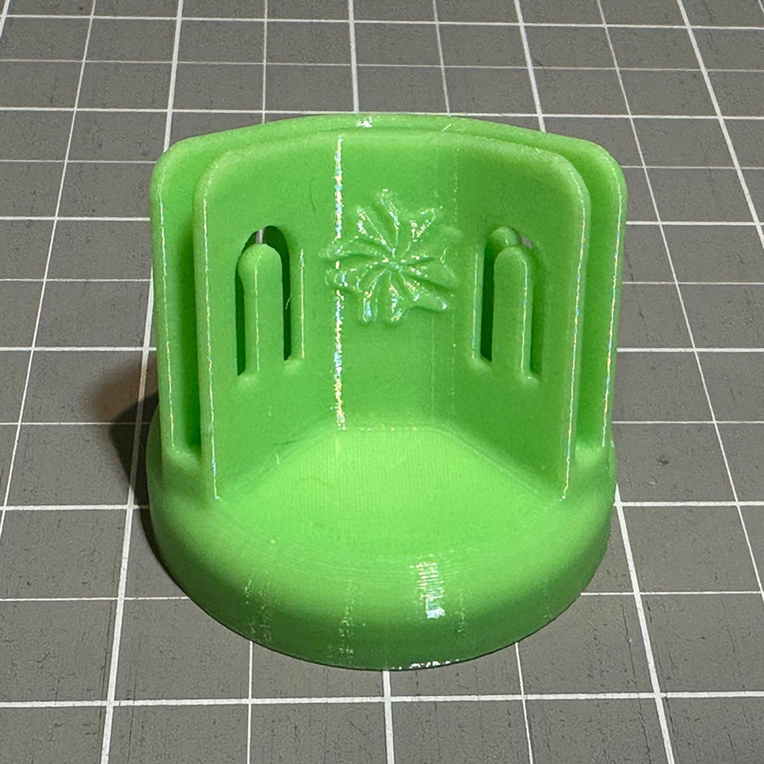 Lime Green Pattern Stand by Purple Hobbies