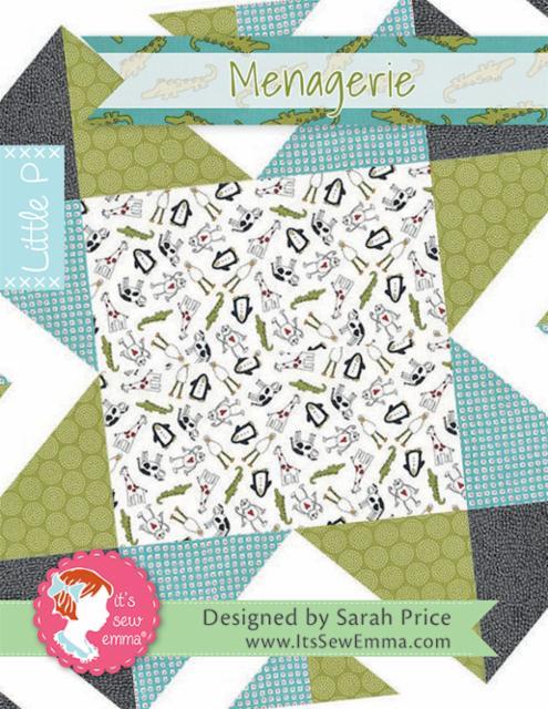 Little P Menagerie Quilt Pattern - The Sewing Gallery
