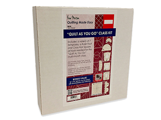 High Shank Ruler Foot Starter Kit - Free Motion Quilt Like a Pro