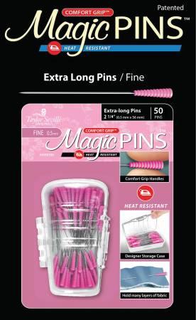 Magic Pins Extra Long Fine 50pc # 219706 - The Sewing Gallery