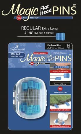 Magic Pins Flat Head Regular 50pc # 219904