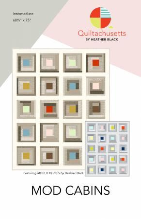 Mod Cabins Quilt Pattern - Easy!