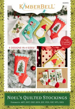 Noel's Quilted Stockings CD - The Sewing Gallery