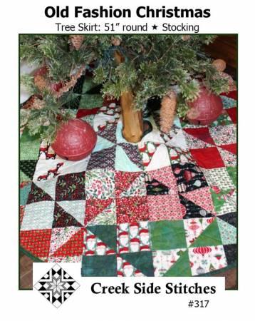 Old Fashion Christmas Tree Skirt Pattern - The Sewing Gallery