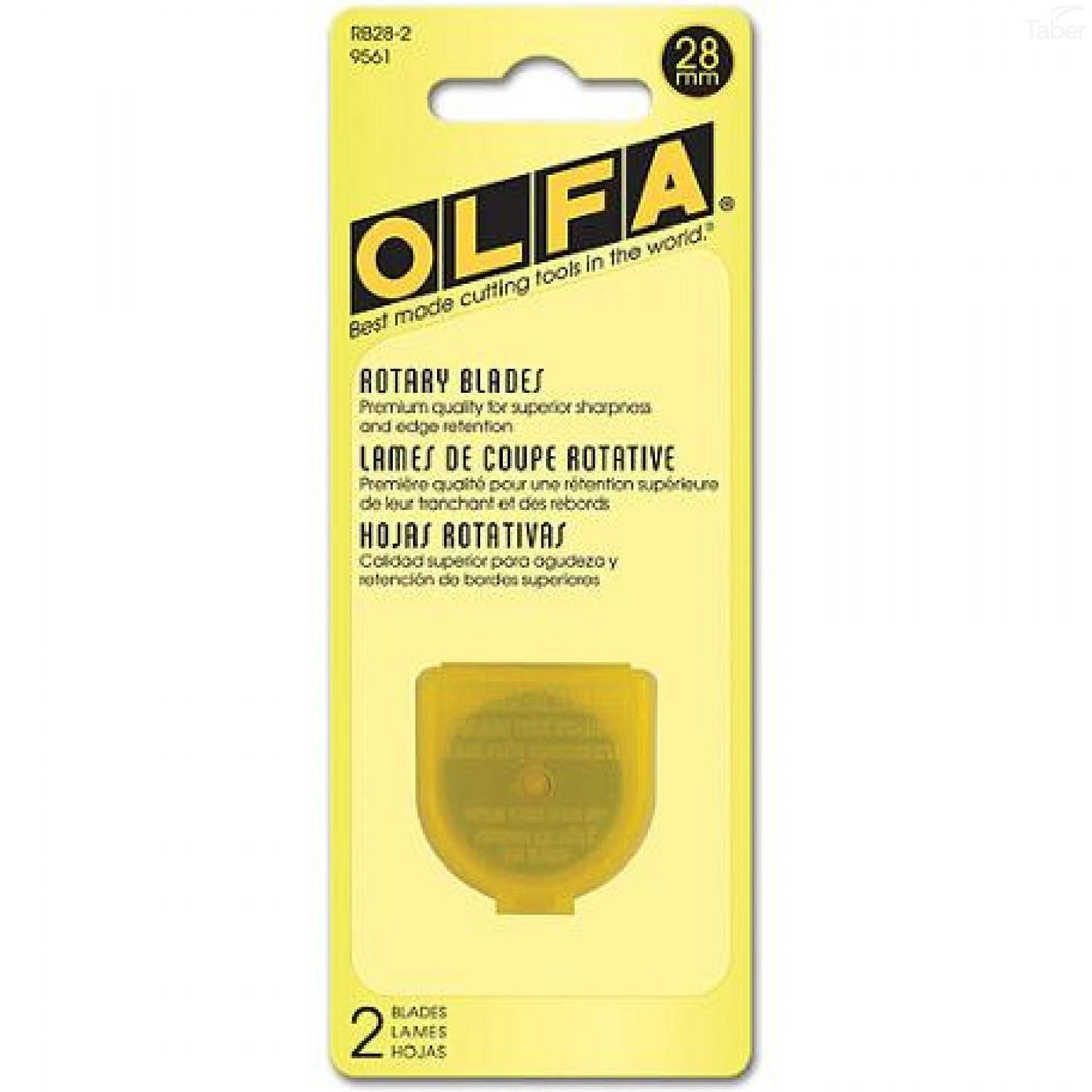 Olfa Rotary Blades 28mm RB28-2 9561 - The Sewing Gallery