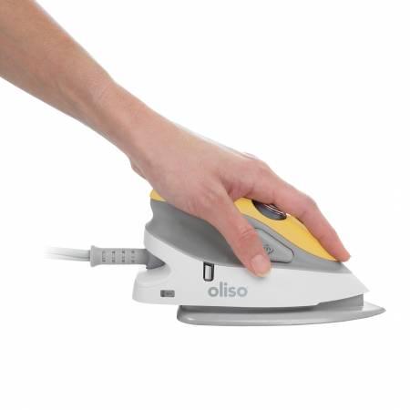 Oliso Mini Iron Yellow With Trivet # M2PRO-Y - The Sewing Gallery