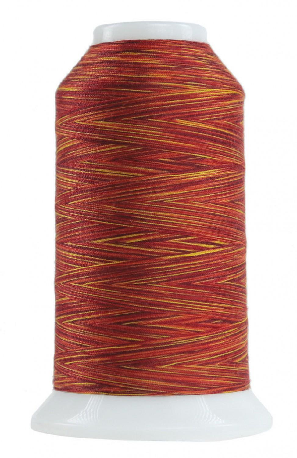 Omni Variegated Polyester Thread 40wt 2000yd Red Hot