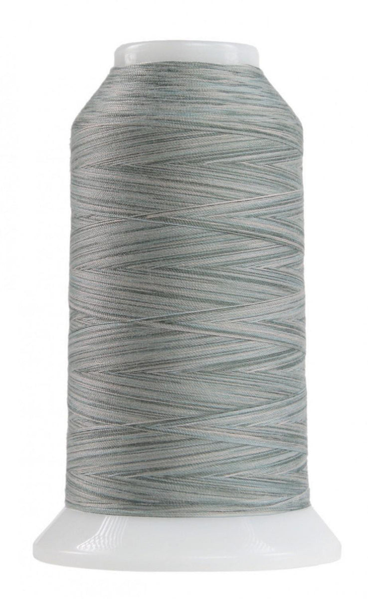 Omni Variegated Polyester Thread 40wt 2000yd Silver Mist – The Sewing ...