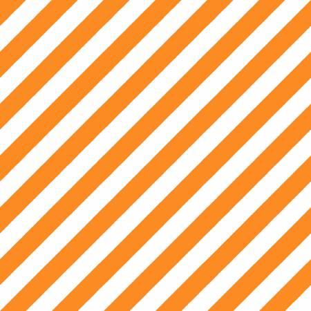 Hometown Halloween Orange and White Witchy Stripe