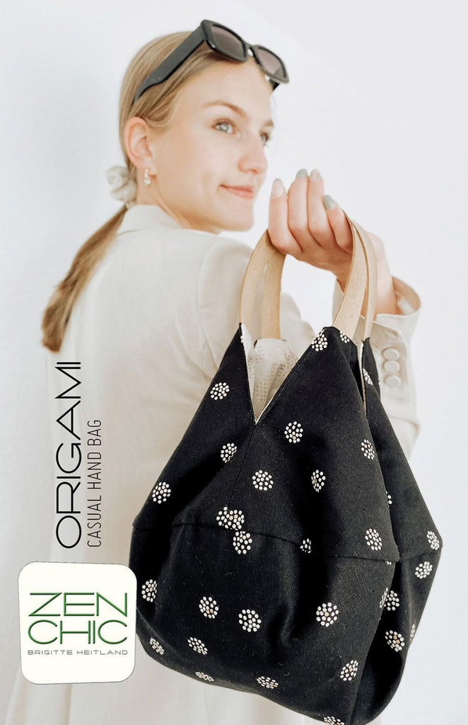 Origami Casual Hand Bag Sewing Pattern by Zen Chic – The Sewing