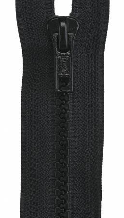Parka Polyester 2-Way Separating Zipper 28in Black - The Sewing Gallery