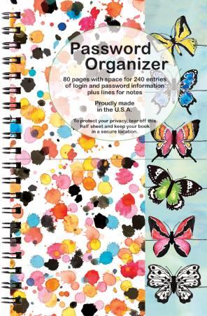 Password Book Butterfly # PWB06