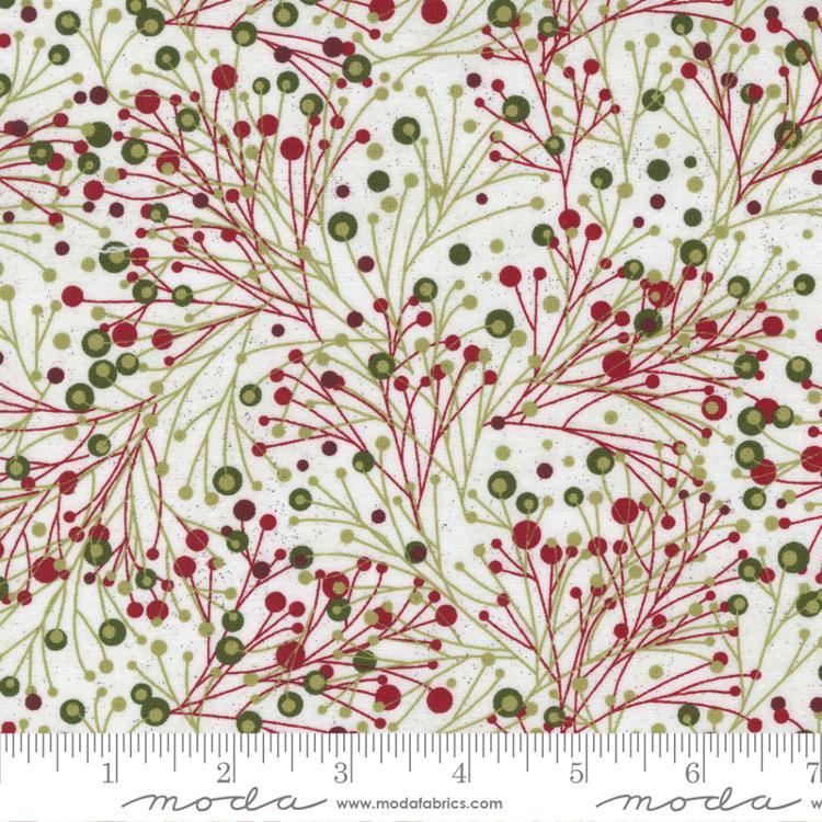 Peppermint Bark by Basic Grey Berry Sprigs in Marshmallow