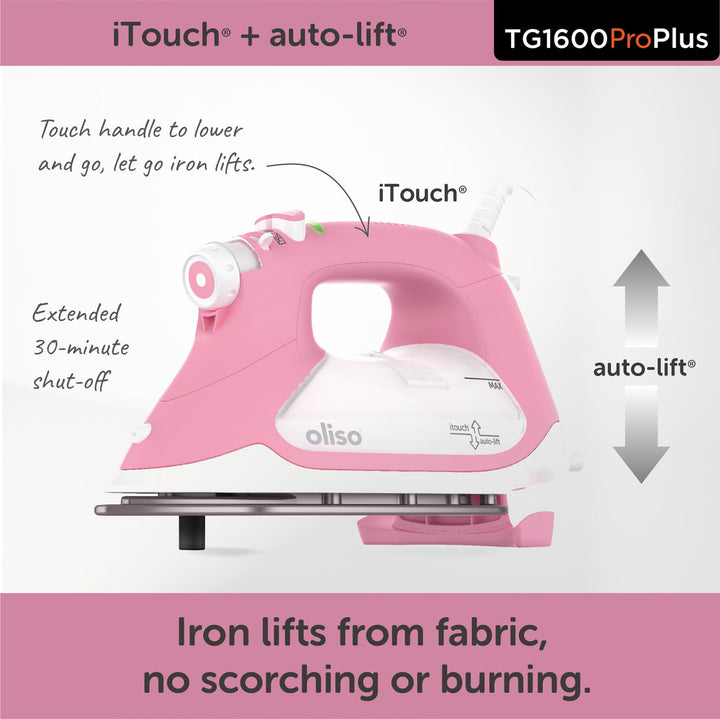 Oliso Smart Iron Pro Plus - Pink