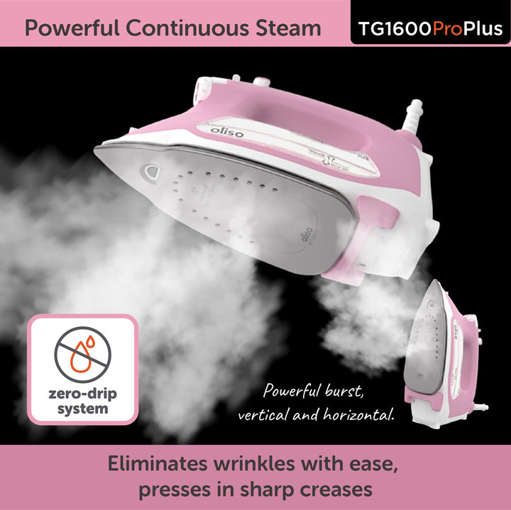 Oliso Smart Iron Pro Plus - Pink