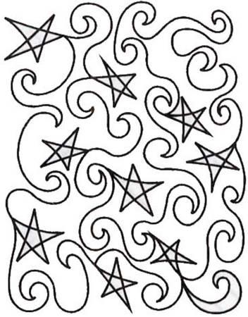 Quilt Stencil God Bless America