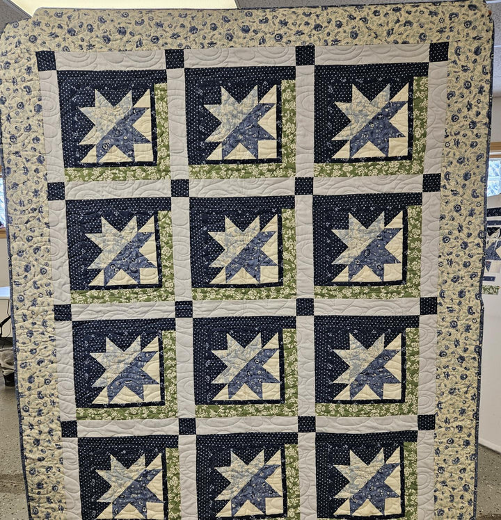 Rising Star Quilt Sample