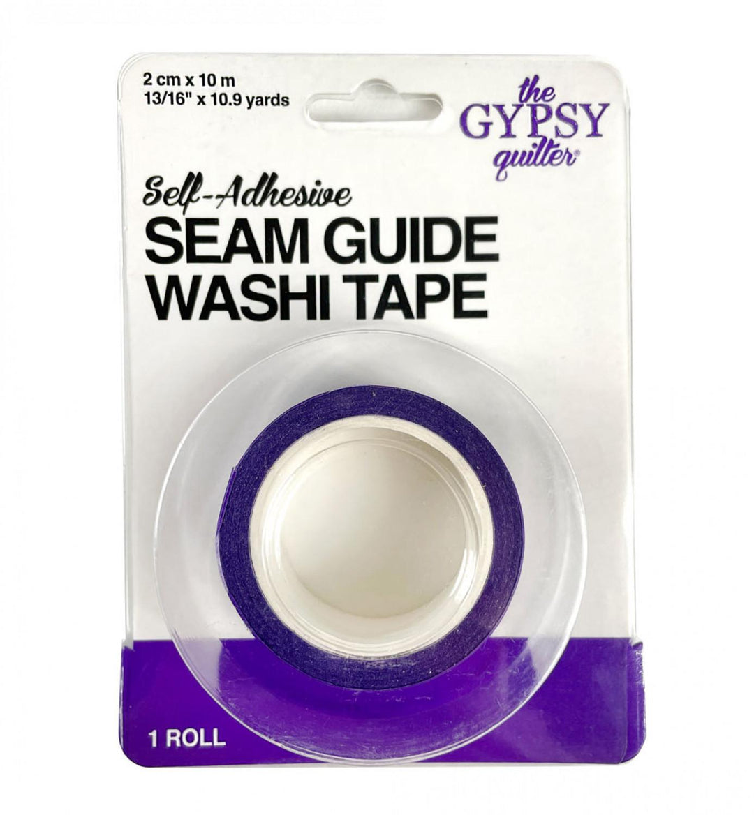 Self-Adhesive Seam Guide Washi Tape by The Gypsy Quilter