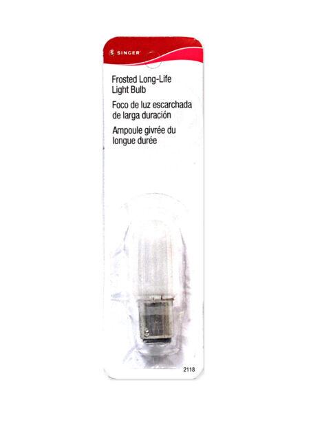 Singer Frosted Light Bulb - The Sewing Gallery