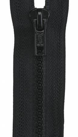 Sport Closed Bottom Zipper 14in Black - The Sewing Gallery