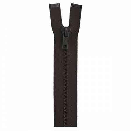 Sport Polyester 1-Way Separating Zipper 26in Cloister Brown - The Sewing Gallery