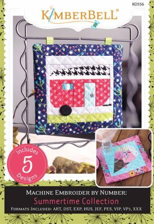 Summertime Collection Machine Embroidery CD