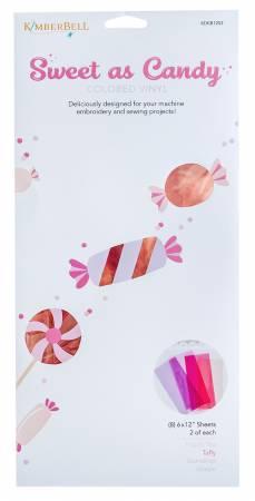 Sweet As Candy Peach Tea Taffy Gumdrop Grape Vinyl  KDKB1203 - The Sewing Gallery