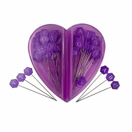 The Gypsy Quilter ABC 123 Cool Pins # TGQ110
