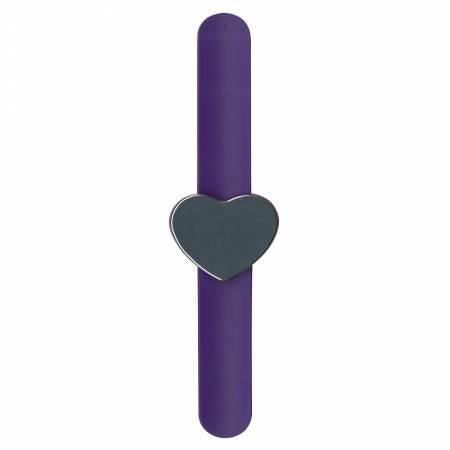 The Gypsy Quilter Magnetic Pincushion with Slap Band Bracelet Heart Shape # TGQ133