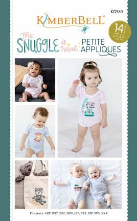 The Snuggle is Real: Petite Applique CD # KD580 - The Sewing Gallery