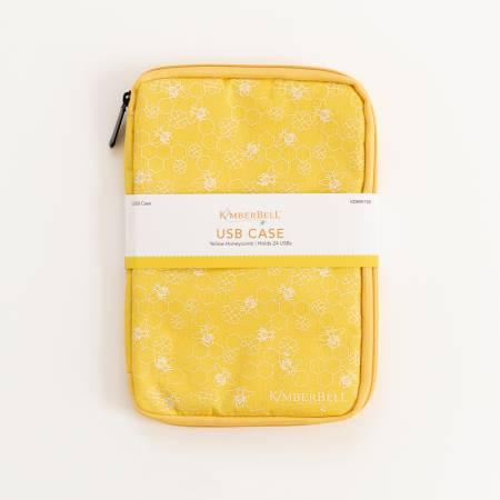 USB Case Yellow Honeycomb # KDMR158