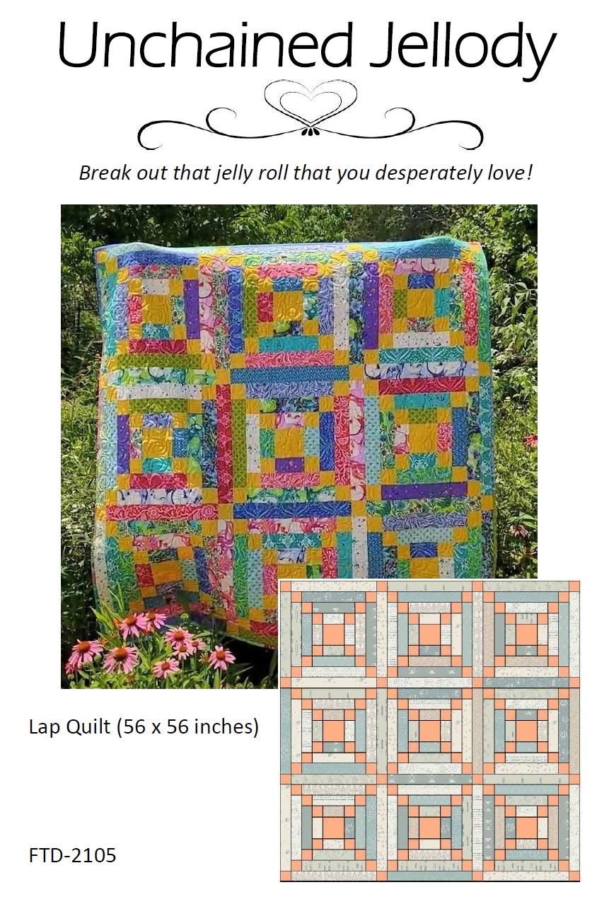 Unchained Jellody quilt pattern - The Sewing Gallery