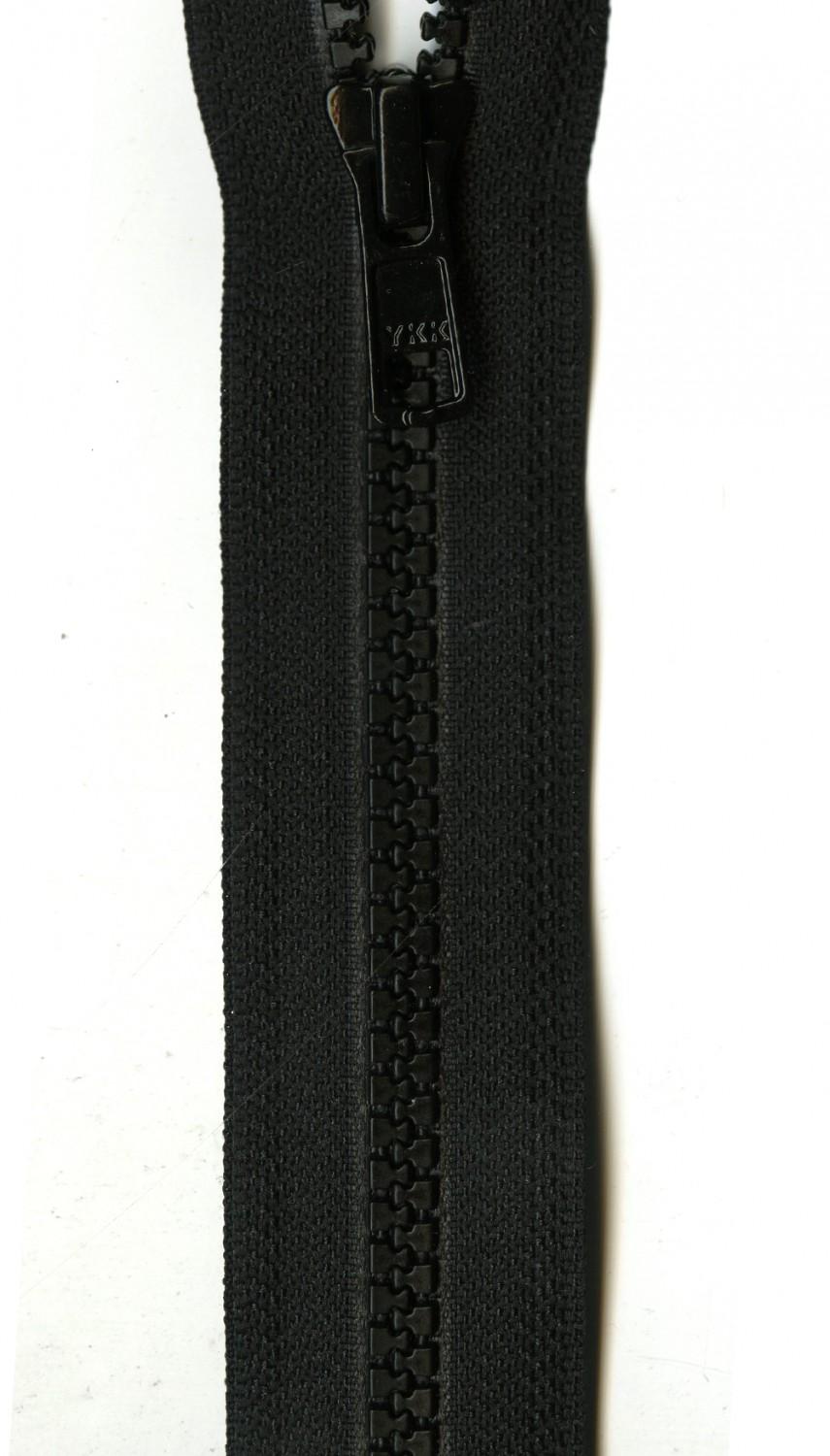Vislon 1-Way Separating Zipper 28in Black # VSP28-580