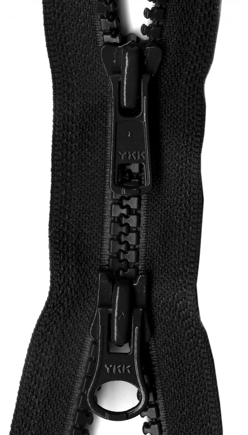Vislon 2-Way Separating Zipper 28in Black # V2W28-580