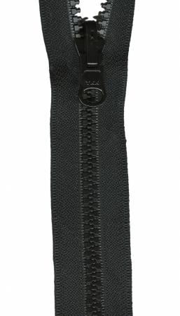 Vislon Reversible Separating Zipper 30in Black # VRS30-580