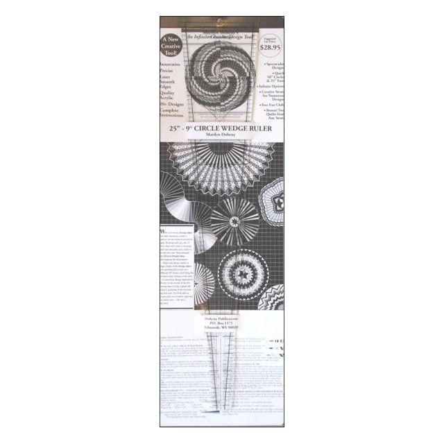Wedge Ruler 9"X25" - The Sewing Gallery