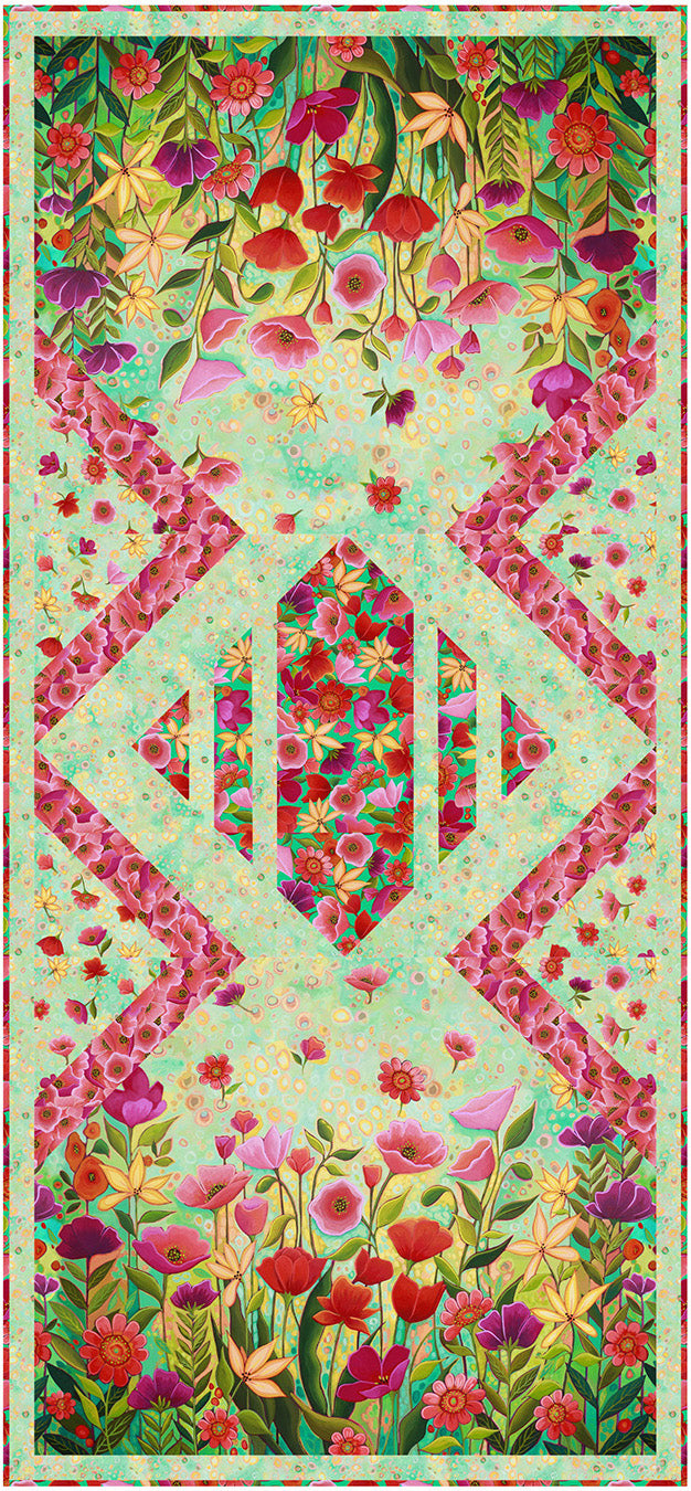 QT Wild Beauty Runner 27"X54" Kit 4041B