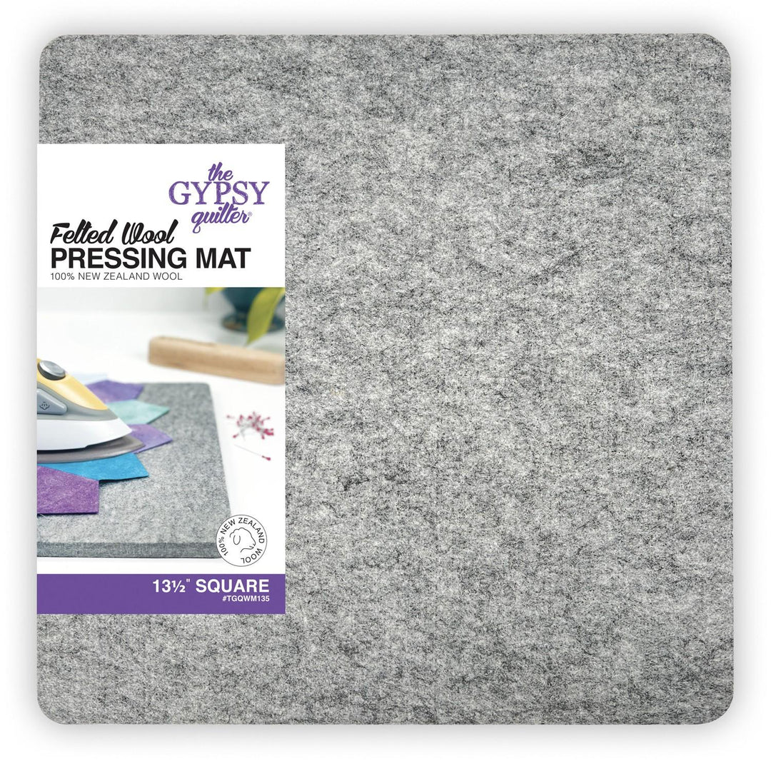 Wool Pressing Mat 13-1/2in x 13-1/2in The Gypsy Quilter