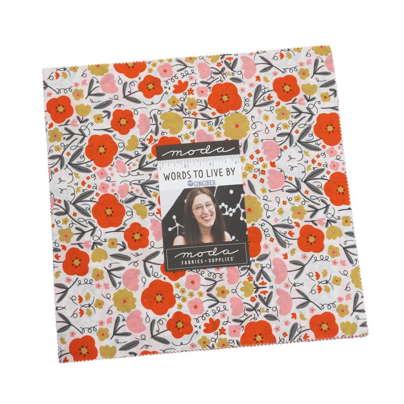 Words To Live By Layer Cake® 48320LC Moda Precuts - The Sewing Gallery