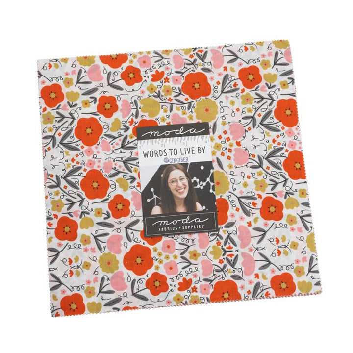 Words To Live By Layer Cake® 48320LC Moda Precuts - The Sewing Gallery