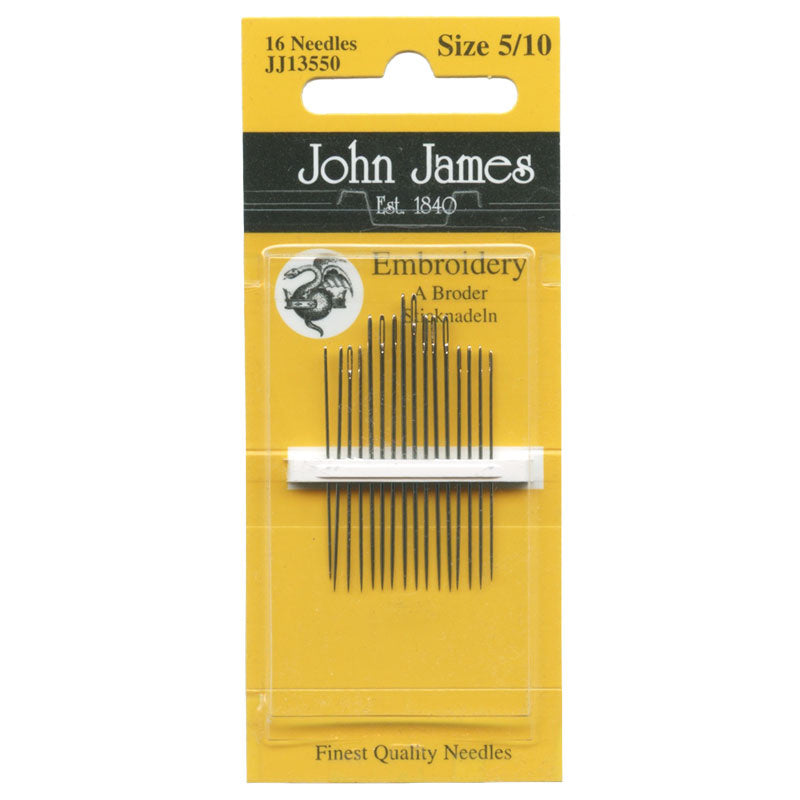 John James Hand Embroidery Needles