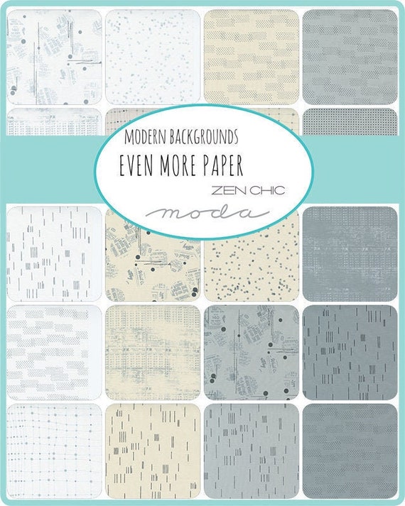 Modern Backgrounds Even More Paper by Zen Chic Layer Cake